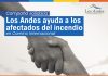 Los Andes se une a campaña solidaria para ir en apoyo de los afectados de incendio en Camino Internacional