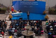 Presidente Boric dio el vamos al programa fortalecimiento integral municipal