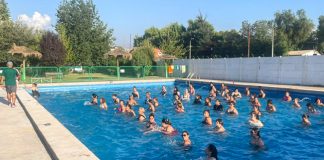 Natación e hidrogimnasia dieron el vamos al programa actividades acuáticas 2025 en Rinconada