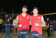 Los Andes vibró con el voleibol playa masculino y el triunfo de los primos Grimalt