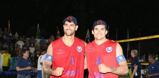 Los Andes vibró con el voleibol playa masculino y el triunfo de los primos Grimalt