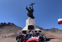 Con ascensión al Cristo Redentor conmemoran el 208 aniversario de la travesía del Ejército de los Andes