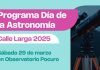 Gran Fiesta Astronómica se realizará este fin de semana en Calle Larga