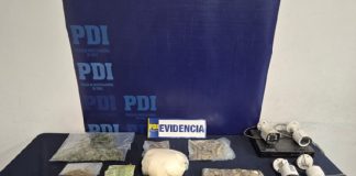 PDI SAN FELIPE DETIENE A TRES HOMBRES E INCAUTA DROGAS EN OPERATIVO MT0