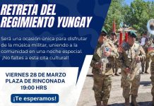 LA BANDA INSTRUMENTAL DEL DESTACAMENTO DE MONTAÑA N.° 3 “YUNGAY” LLEGA ESTE VIERNES A RINCONADA