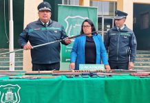 GENDARMERÍA INCAUTA 488 CELULARES Y MÁS DE 1800 ARMAS BLANCAS EN OPERATIVOS REALIZADOS EL PRIMER TRIMESTRE