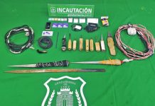 “PELOTAZO” CON GRAN VARIEDAD DE DROGAS ES INCAUTADO EN LA CÁRCEL DE SAN ANTONIO