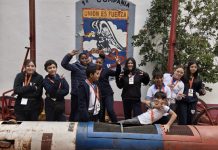 Estudiantes del Liceo República Argentina destacan como brigadistas patrimoniales en el Día de los Patrimonios