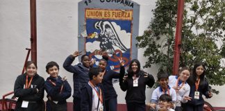 Estudiantes del Liceo República Argentina destacan como brigadistas patrimoniales en el Día de los Patrimonios