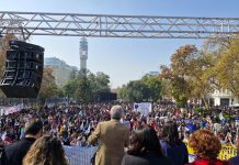 TRAS MASIVO PARO Y MULTITUDINARIAS MARCHAS EN TODO CHILE