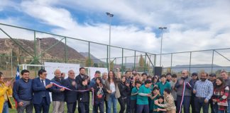 Calle Larga inaugura moderno complejo deportivo con canchas de pasto sintético y de arcilla