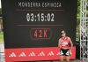 Atleta andina Monserrat Espinoza fue la mejor chilena en el Maratón de Lima 2025