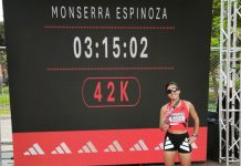 Atleta andina Monserrat Espinoza fue la mejor chilena en el Maratón de Lima 2025