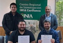INIA Carillanca y Agricultores Unidos firman convenio de Colaboración
