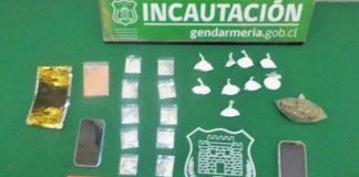 GENDARMES DE LOS ANDES INCAUTAN SIERRAS Y DROGAS DURANTE VISITA DE LA POBLACIÓN PENAL