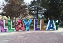 Llay Llay ya cuenta con nuevas letras volumétricas para potenciar el turismo en la comuna del viento