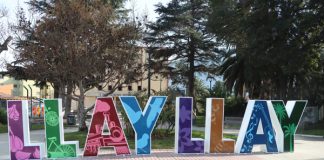 Llay Llay ya cuenta con nuevas letras volumétricas para potenciar el turismo en la comuna del viento