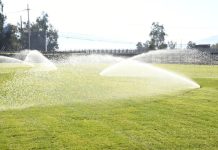 Avanzan obras de construcción de canchas de fútbol en borde río Aconcagua