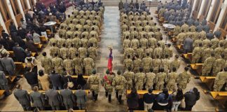 Vigilias de Armas en distintas unidades del Ejército marcan el inicio espiritual del Juramento a la Bandera