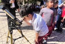 Planetario móvil acerca la astronomía a más de 500 estudiantes en Los Andes