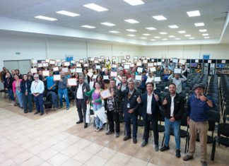 Codelco División Ventanas certifica a 194 trabajadores de empresas contratistas en nuevas competencias técnicas