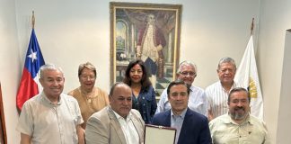 Concejo Municipal de Los Andes reconoce labor del Delegado Presidencial Provincial Cristian Aravena