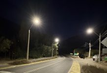 Municipalidad de Los Andes y Colbún culminan proyecto de luminarias LED en Camino Internacional