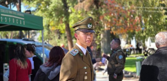 OFICINA DE POSTULACIONES DE CARABINEROS REALIZÓ “EXPO PREVENTIVA” EN PLAZA DE ARMAS DE SAN FELIPE
