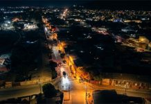 Transitadas calles de Llay Llay cuentan con tres kilómetros de nuevas luminarias peatonales