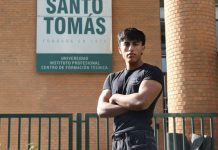 Estudiante de Santo Tomás Viña del Mar representa a Chile en Campeonato Sudamericano de Lucha de Brazos en Argentina