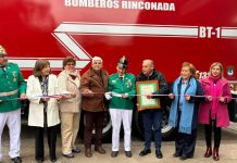 Bomberos de Rinconada recibieron nuevo camión aljibe