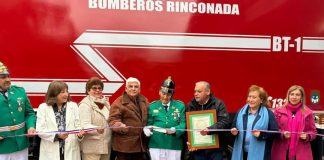 Bomberos de Rinconada recibieron nuevo camión aljibe