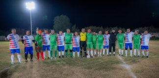 Inauguran millonarias mejoras en el campo deportivo del Club La Estancilla en Llay Llay