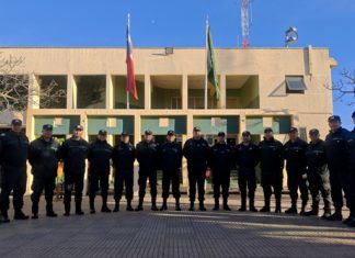 GENDARMERÍA RINDIÓ HOMENAJE A SUS SUBOFICIALES MAYORES