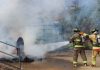 SIMULACRO DE INCENDIO FORESTAL PONE A PRUEBA A GENDARMES DE LA CÁRCEL DE VALPARAÍSO