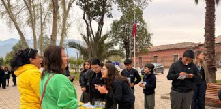 Escolares de Rinconada participaron en jornada de reconocimiento de emociones y prevención del suicidio