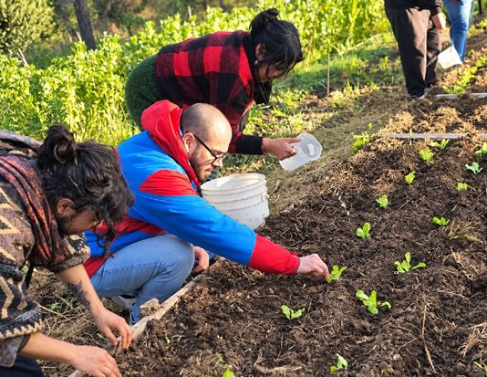 Investigador de INIA Carillanca participó en gira técnica para conocer experiencias agroecológicas de Ñuble y Biobío